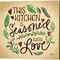 Kitchen Memories (Kitchen seasoned) by Noonday Design 14" x 14" Canvas Wall Art (Set of 2)